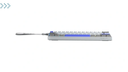 Клавиатуры AULA WIN60HE MAX White-Gray-Blue Клавиатуры AULA WIN60HE MAX White-Gray-Blue